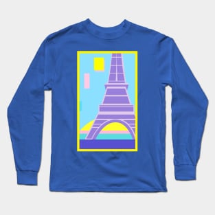 Eiffel Tower Paris Long Sleeve T-Shirt